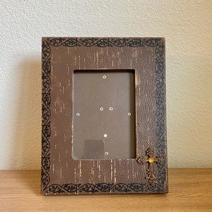 Brown Cross Picture Frame